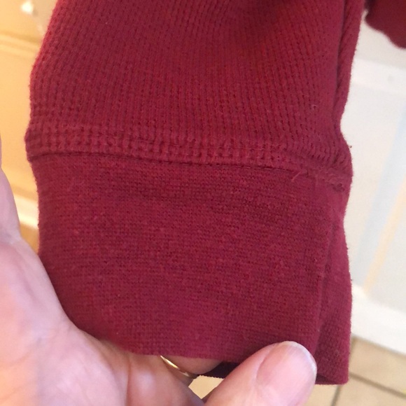 Volcom Men's Thermal Knit Shirt Sz Small - Picture 5 of 12